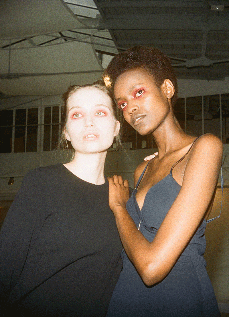 Backstage at XUAN FW17/18 - Pairs Project