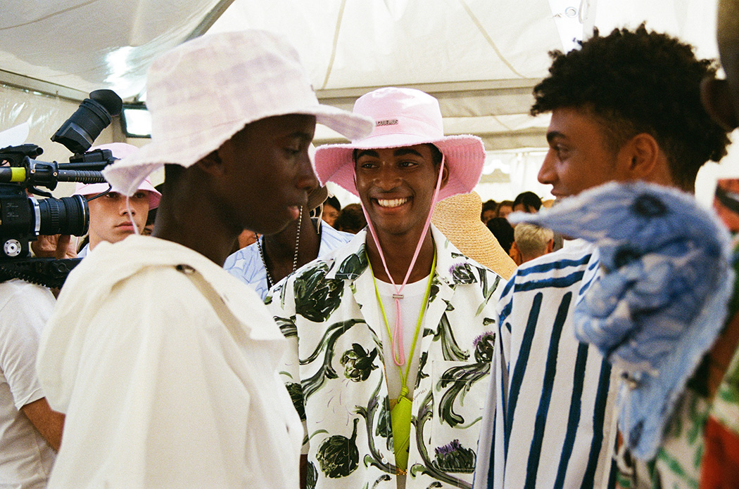 Backstage at Jacquemus SS20 - Pairs Project